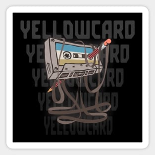 Yellowcard Cassette Magnet